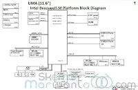 Skema HP Stream 11-Y020WM (Quanta Y0H), Boardview dan Bios