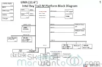 Skema HP Stream Notebook 11 (Quanta Y0HC) dan Boardview