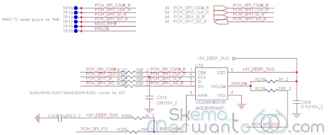 HP Spectre x360 (Quanta X31 X32) - IC Bios